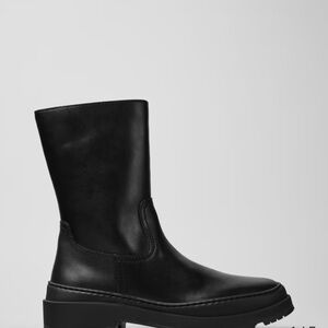 Black Leather Camper Brutus Trek Michelin boots
